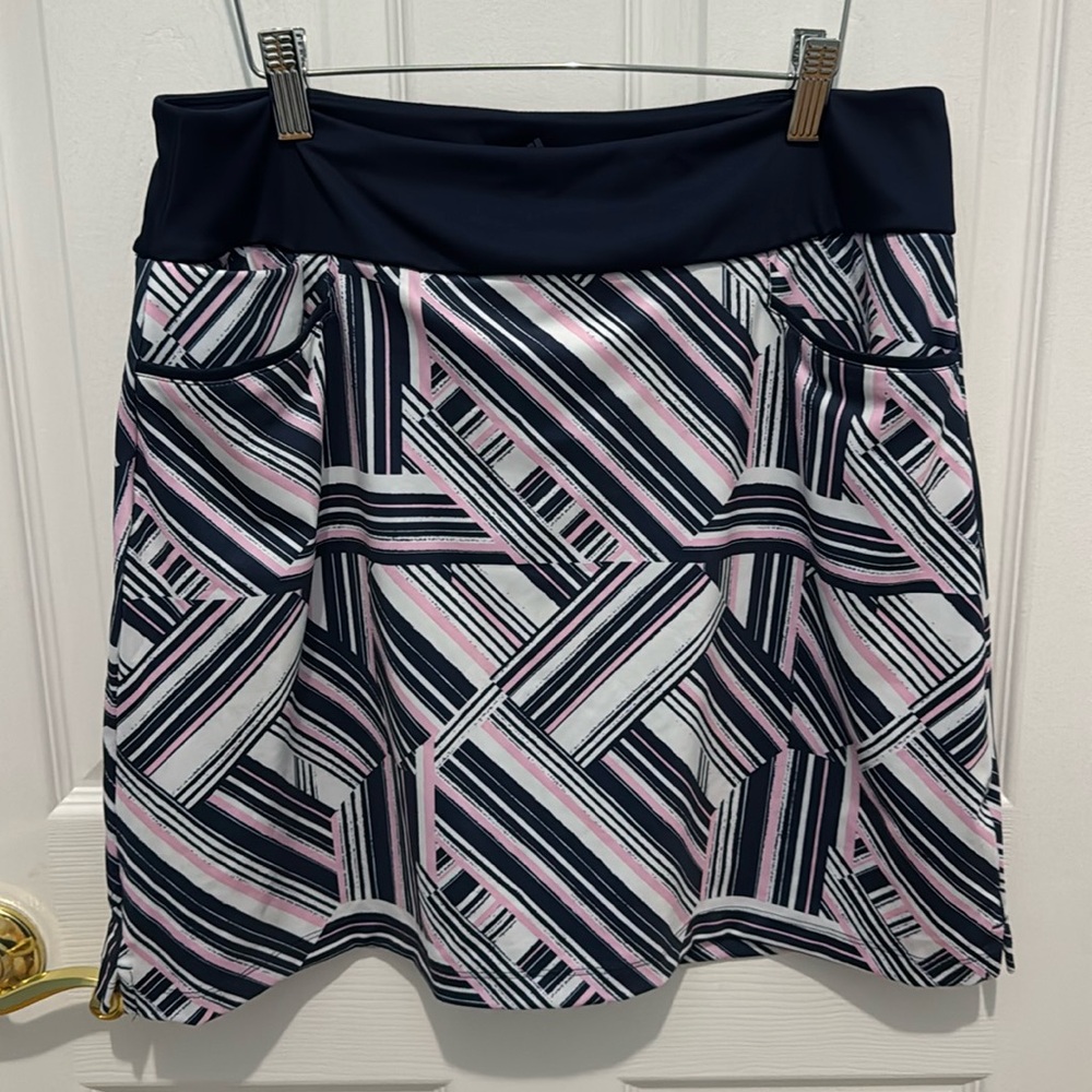 Adidas print golf skort